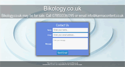 Desktop Screenshot of bikology.co.uk